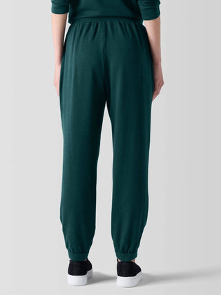 Eileen Fisher - Cozy Brushed Terry Hug Track Jogger Pant