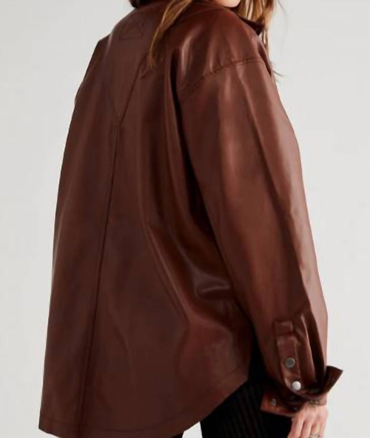 Free People - easy rider vegan jacket