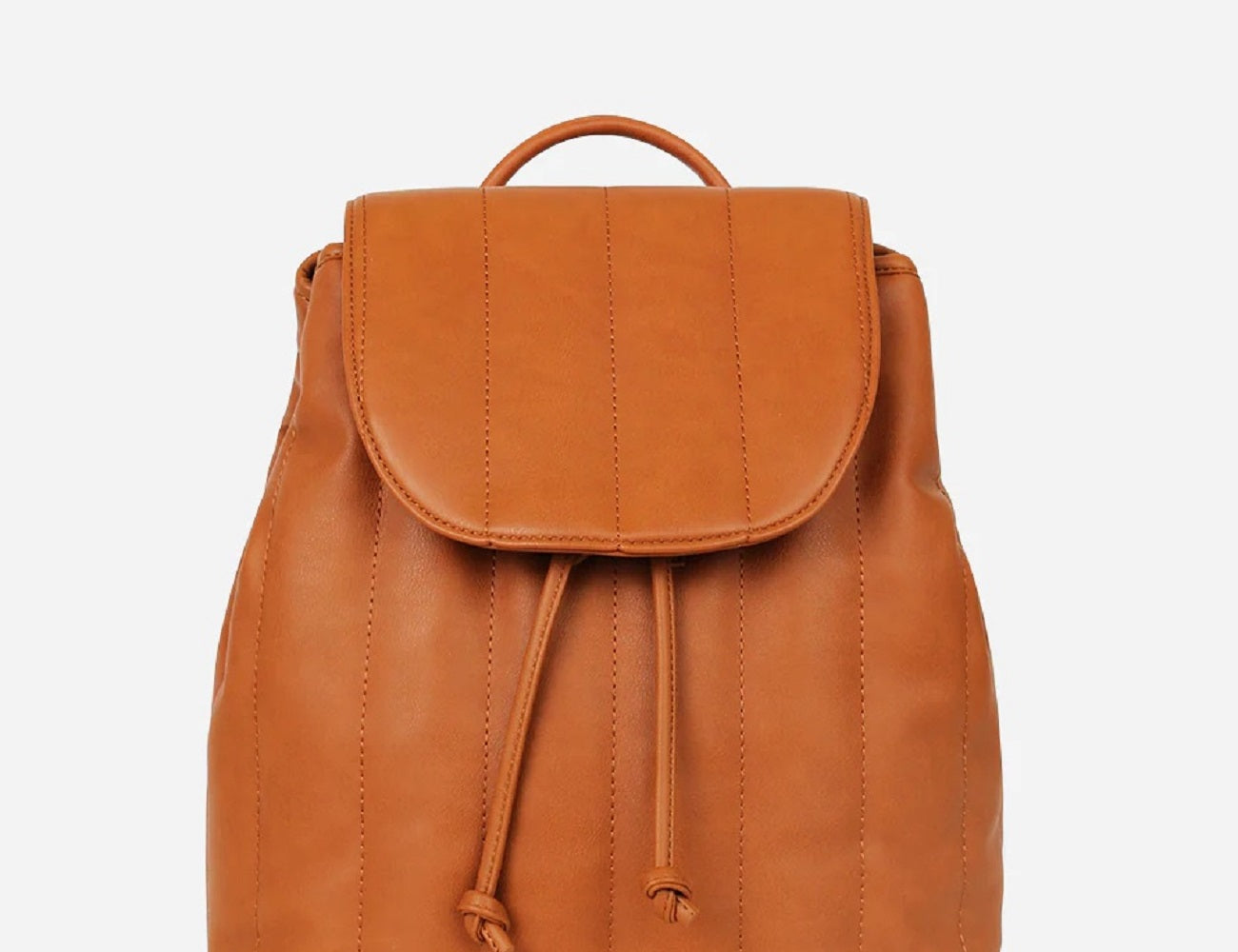 Fawn Design Women's The Quilted Cinch Backpack Brown Size Regular