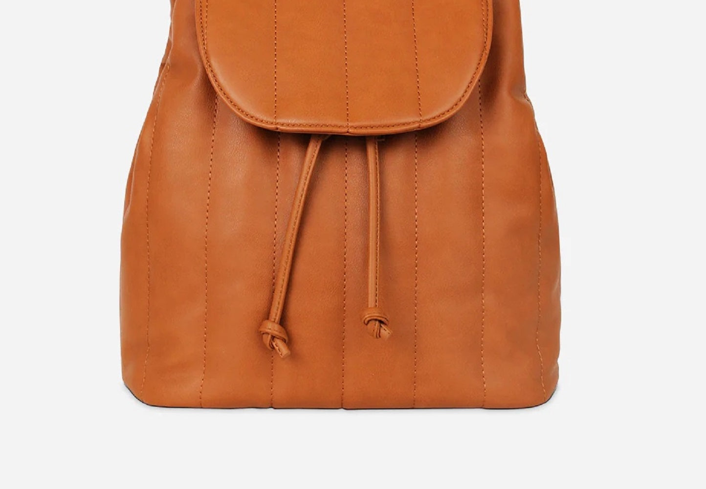 Fawn Design Women's The Quilted Cinch Backpack Brown Size Regular