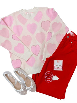 Blu Pepper - A Heart Wide Open Sweater