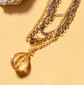 Anne Vaughan - Crystal Multistrand Necklace