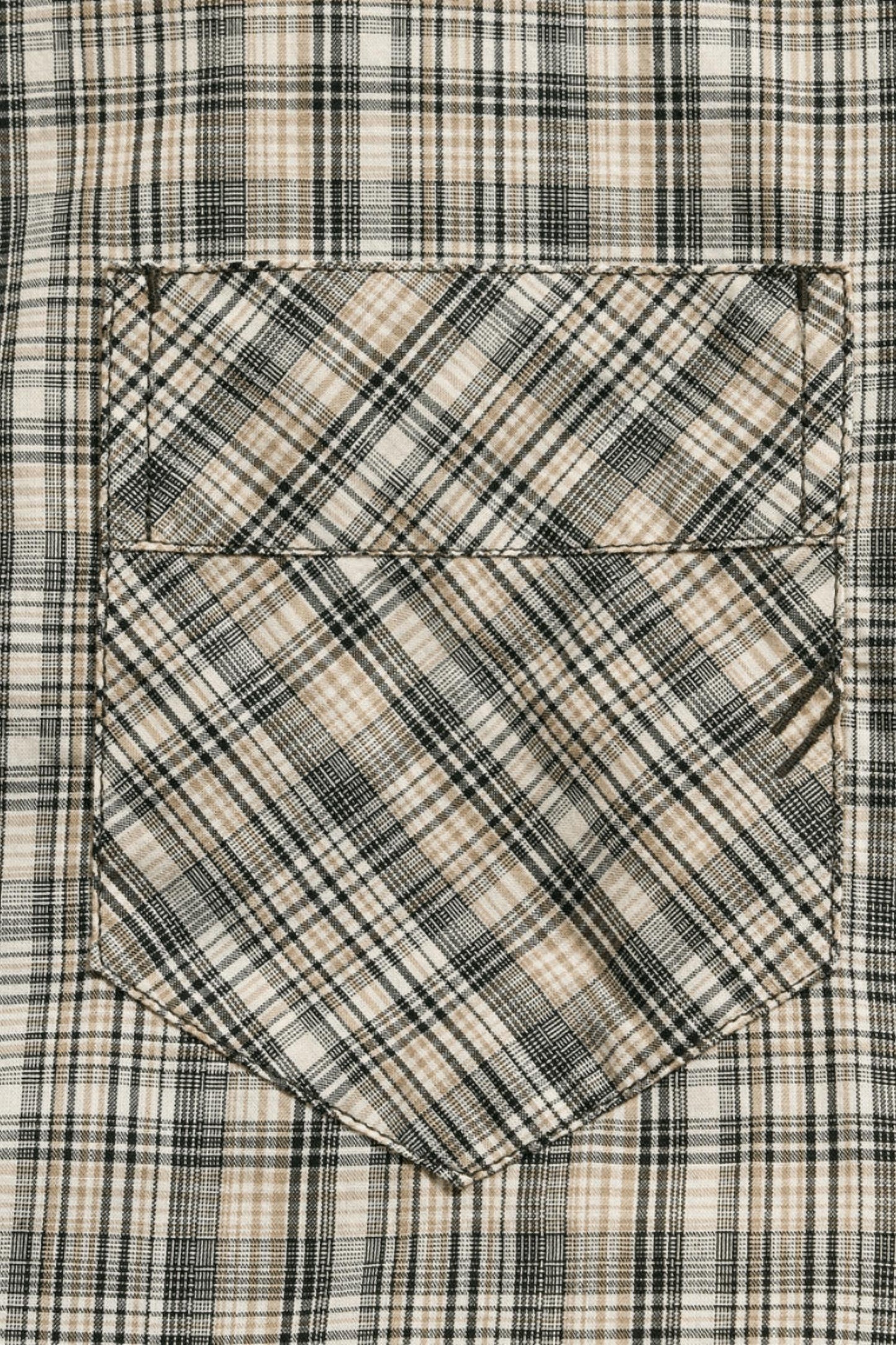 Billy Reid - Men's Micro-madras Plaid T-shirt