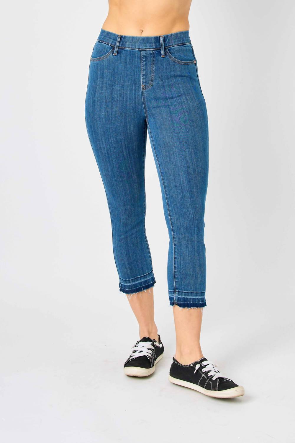 Judy Blue - High Waist Pull On Denim Jeans