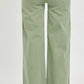 Risen - High Rise Wide Leg Frayed Hem Pants