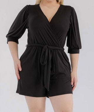 Karen T Design - Tie-up Detailed Romper