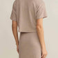 Z Supply - Briggs Cropped Textured Tee