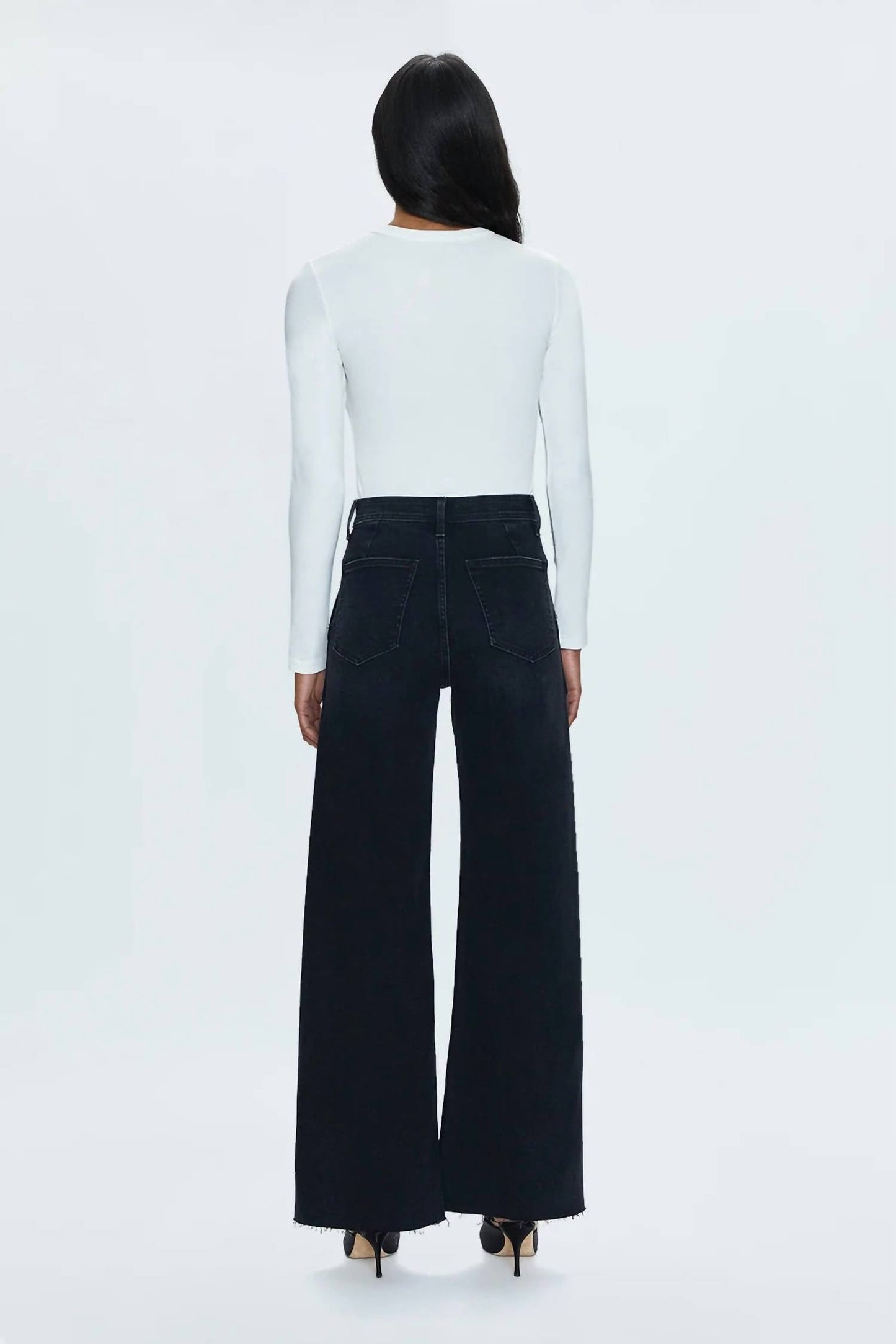 Pistola - PENNY HIGH RISE WIDE JEAN - COLLINS