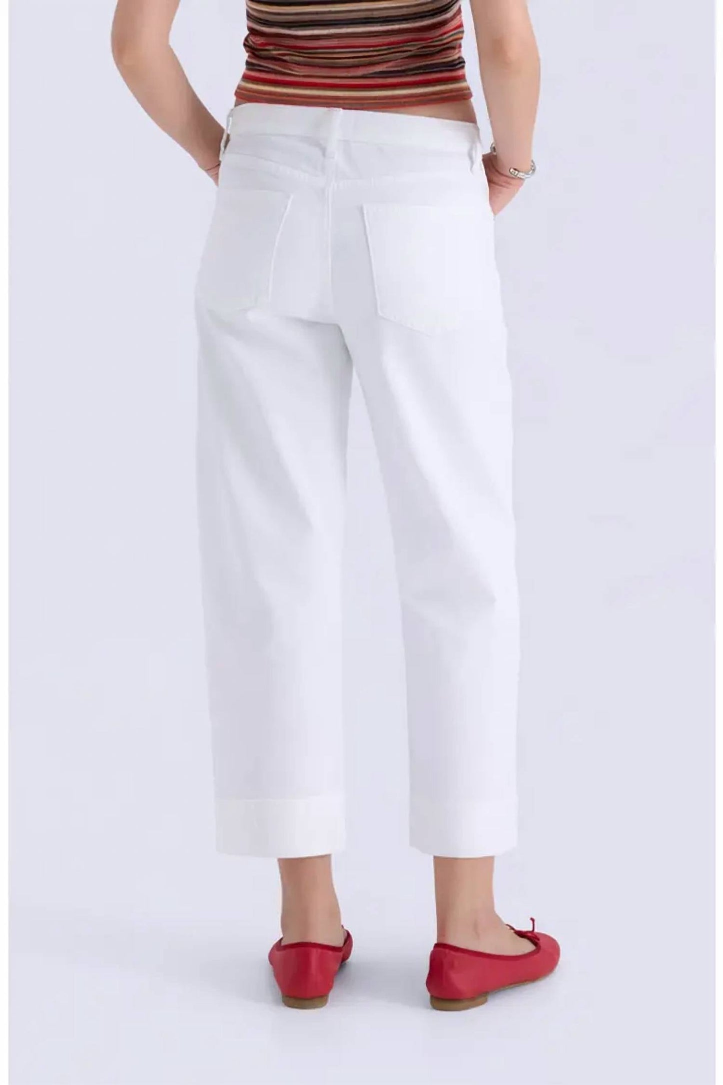 Pistola - Kacey Mid Rise Cuffed Boyfriend Jeans