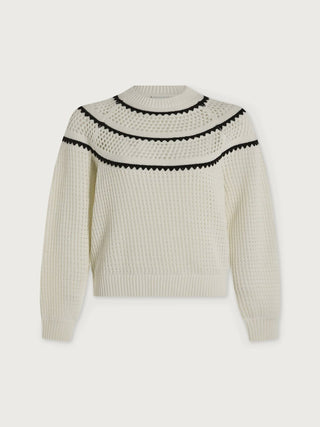 Varley - Padbury Pointelle Knit Sweater