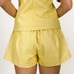 Dolce Cabo - Annie Pleated Leather Short