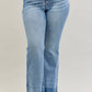 Judy Blue - High Waist Tummy Control Release Hem Flare Stretchy Jeans - Plus