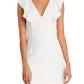 French Connection - Whisper Ruffle V Neck Dress