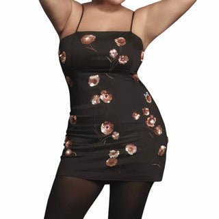 By Anthropologie - Brynne 3d Spaghetti-strap Dress