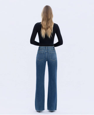 Flying Monkey - High Rise Full Length Vintage Flare Jeans