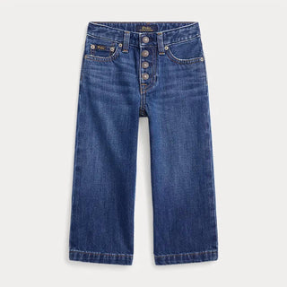 Polo Ralph Lauren - Girls Cropped Wide Leg Jean
