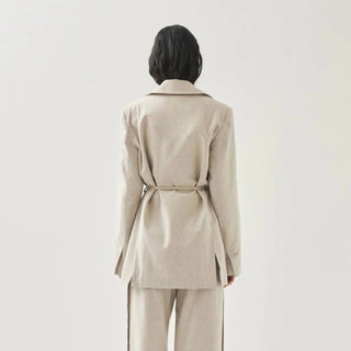 Alohas - Oversized Belted Blazer