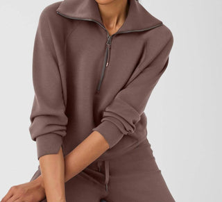 Spanx - Half Zip Sweatshirt