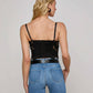 L'Agence - Sonya Eyelet Bustier Top