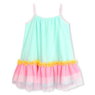 Billieblush - Girls Tulle Spaghetti Strap Dress