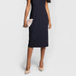 Joseph Ribkoff - Sheer Shoulder Dress