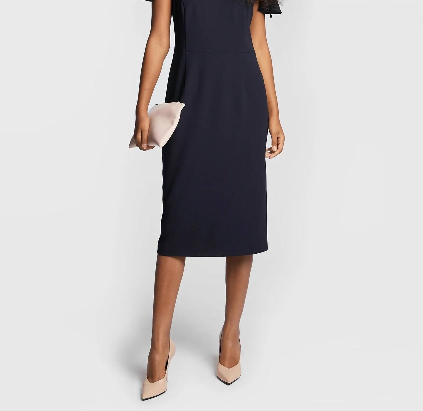 Joseph Ribkoff - Sheer Shoulder Dress