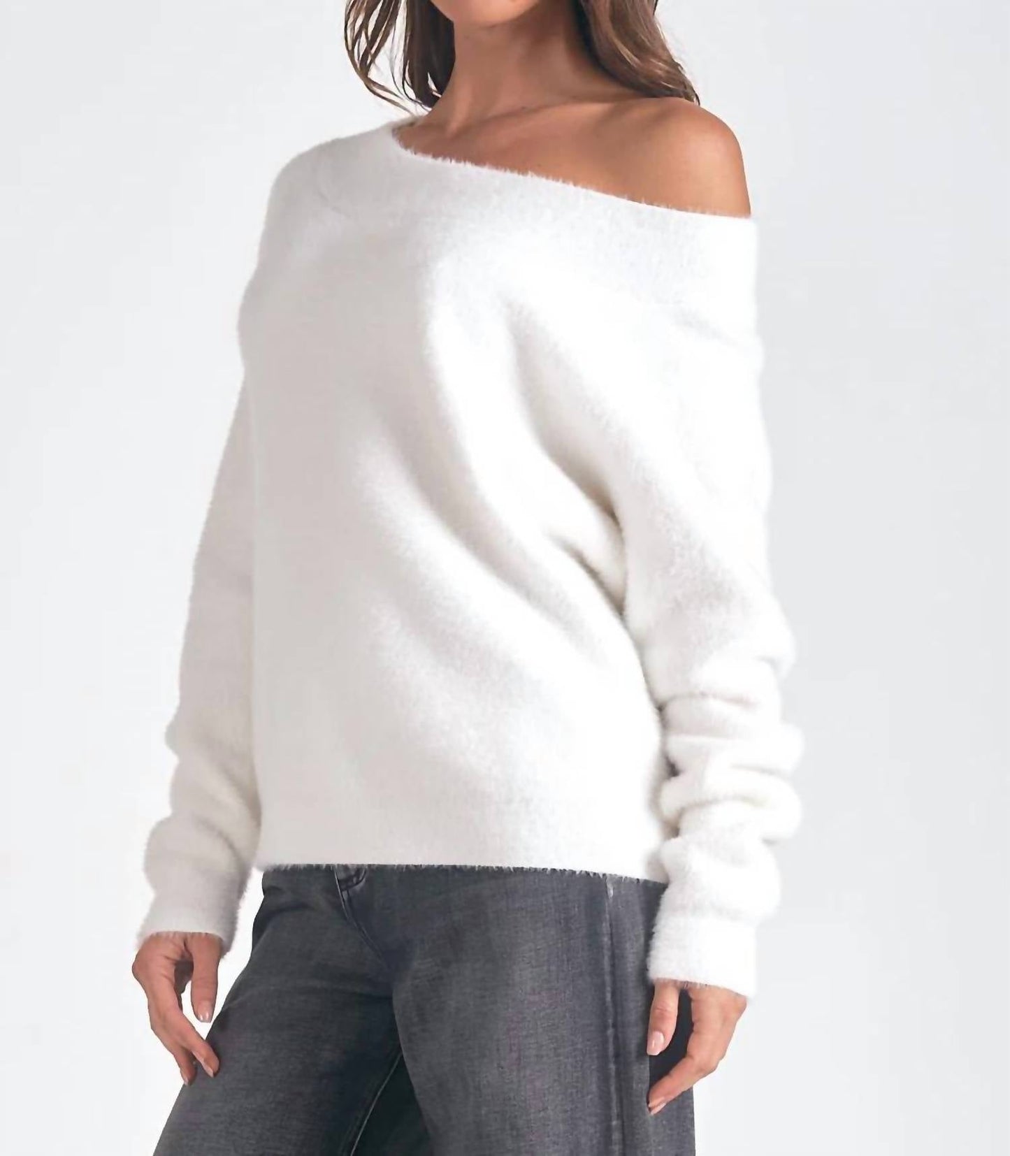 Elan - Off Shoulder Sweater