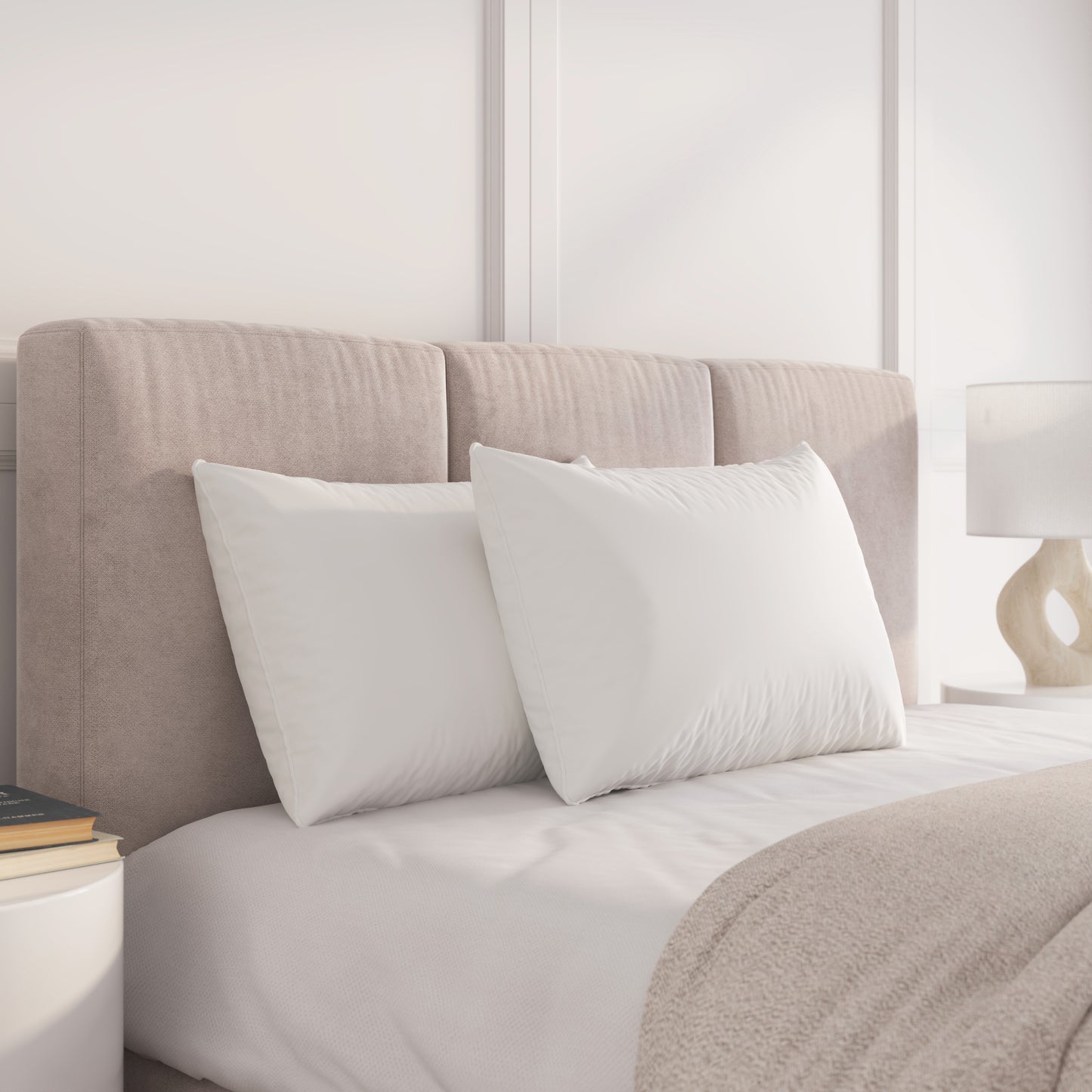 Restonic Extra Lofty “Dream Big” Bed Pillow-Twin Pack