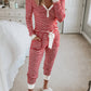 1 The Woman - Stripe Lounge Set
