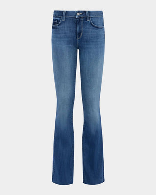 L'Agence - Sneeki Low Rise Sneaker Straight Leg Jean