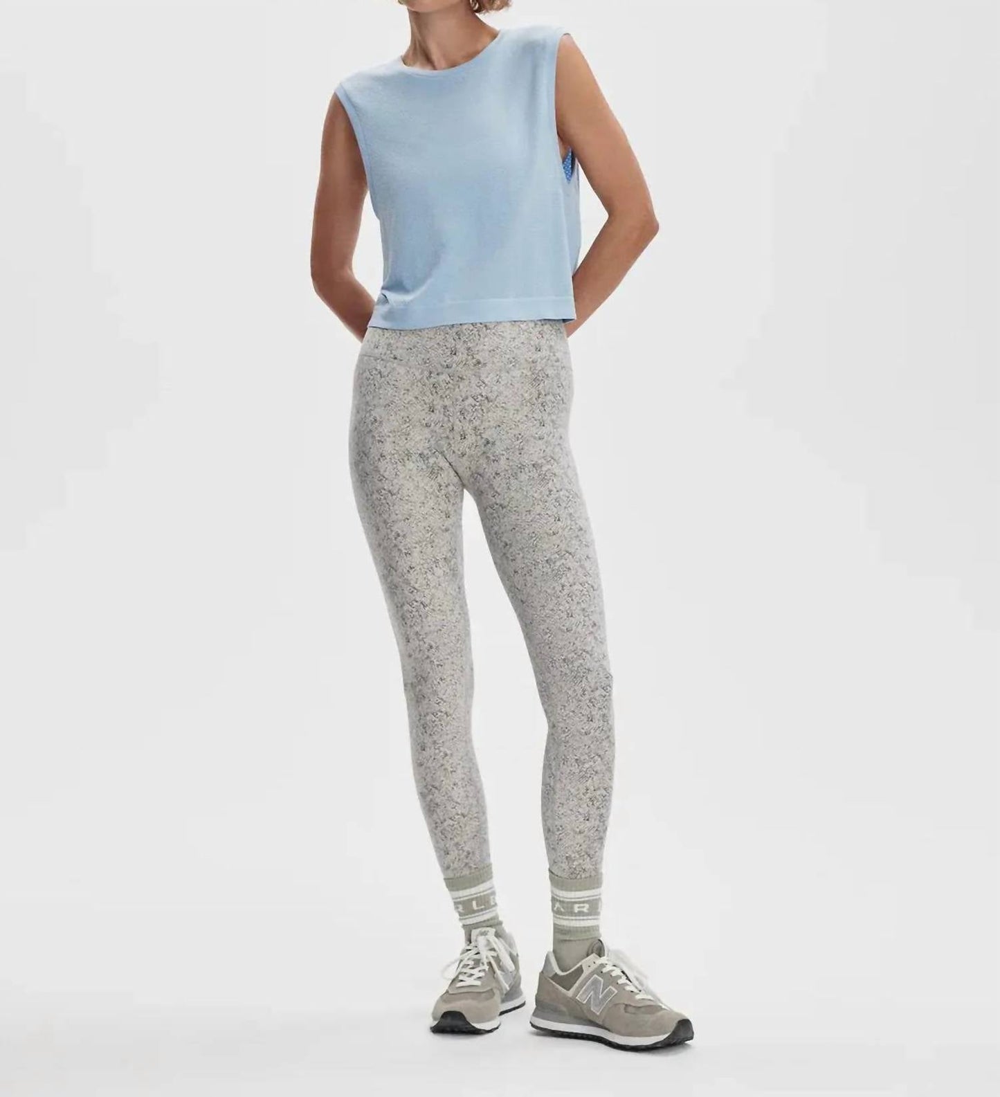 Varley - Page Seamless Crop Tank Top