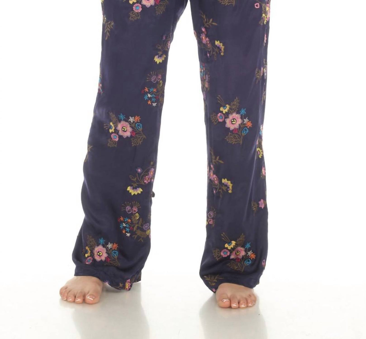Johnny Was - Love Misty Embroidered Easy Pants