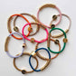 By Lilla - Women's Disc Elastics Assorted Fives Bracelet Hairties