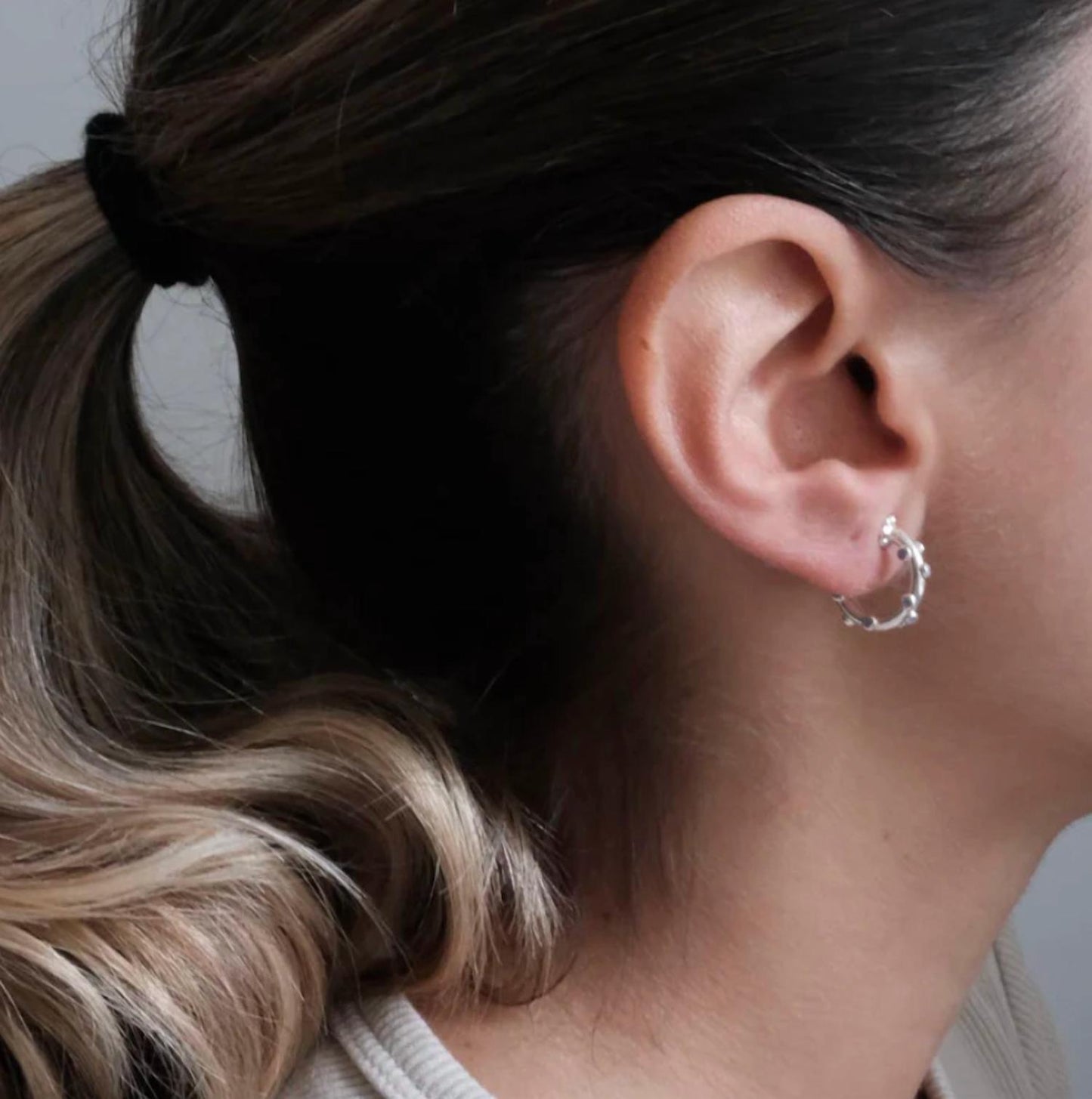 Daniela Salcedo - Women's Trufa Rainbow Hoop Earrings