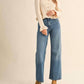 &Merci - Ruffle Hem Ribbed Knit Cardigan