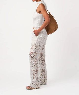 Calypso St. Barth - Brie Crochet Lace Pants