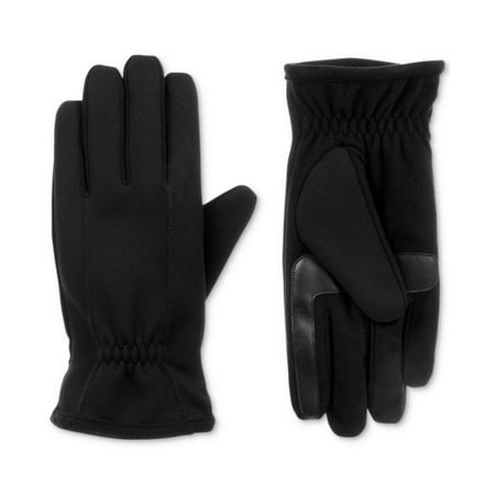 isotoner-mens-active-gloves-black