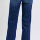 Judy Blue - Mid Rise Tummy Control Classic Straight Jeans