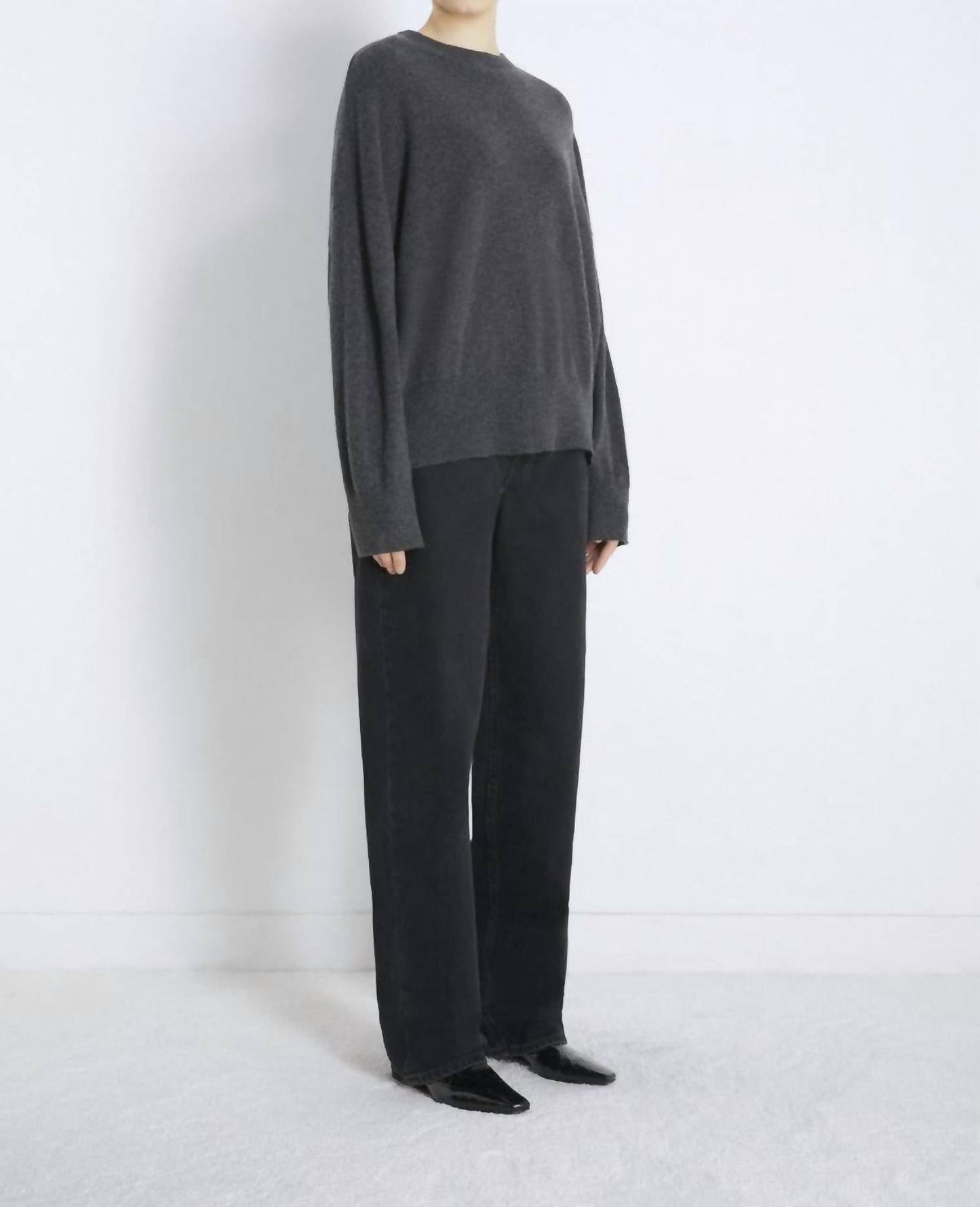 Loulou De Saison - Anaa Crew Neck Long Sleeve Sweater