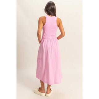 Hyfve - Sleeveless Cargo Midi Dress