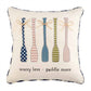 Mudpie - Worry Less Paddle More Pillow