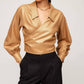 Fifteen Twenty - Sloane Crossover V-neck Wrap Shirt