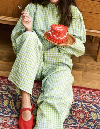 Frnch - Ismery Gingham Trousers