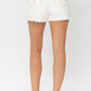 Judy Blue - Mid-rise Pocket Embroidery Cut Off Shorts
