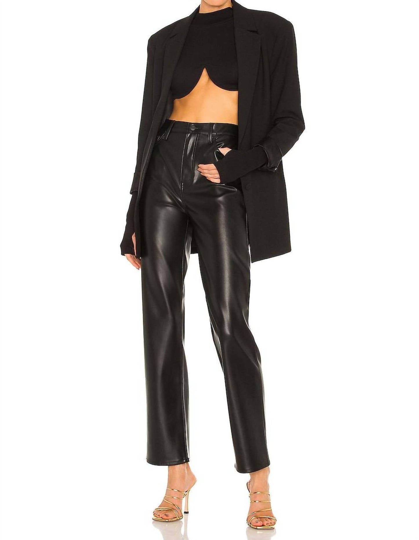 Pistola - Cassie Super High Rise Straight Pants