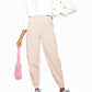 Topshop - High Rise Utility Cargo Pants