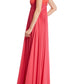 Badgley Mischka - TWO TONE TWIST GOWN