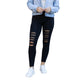 Julia Rose - The Jacqueline - High-Waisted Laser Cut / Cutout Leggings
