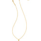 Kendra Scott - Women's Letter P Disc Pendant Necklace