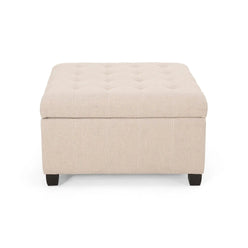 Isabella - Contemporary Ottoman With Storage